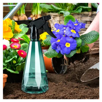 Produktbild von Pflanzenbesprüher - 500 ml Leere Sprühflaschen für Wasser | Gartensprühgerät für Reinigungslösungen und Pflanzenpflege