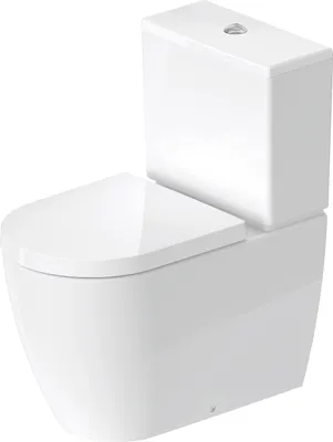 Immagine prodotto di Duravit ME by Starck WC sur pied combiné, à fond creux profondeur, pour réservoir de chasse adossé, 370x650mm, 2170090000, 2170090000