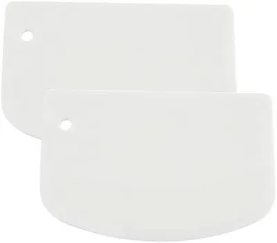 Produktbild von Teigschneider-Set, Brotwerkzeuge zum Backen, halbrunde Form, Teig mit ergonomischem Design, leicht zu reinigende Schüsselschaber, 2-teilig
