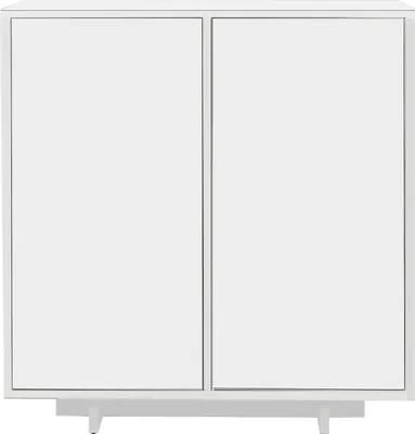 Productafbeelding van Furniture24 Kommode Noma N02, dressoir voor de woonkamer, 101 x 107 x 40 cm, wit
