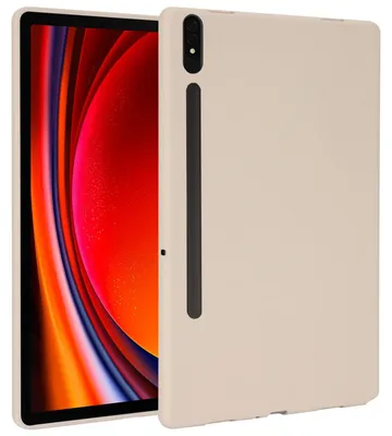 Obrázek produktu pro Pro Samsung Galaxy Tab S10 Plus / S9 Plus FE Plus / S8 Plus TPU silikonové pouzdro Ultra tenké pouzdro Bílé