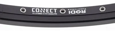 Produktbild von Felge Rodi Connect 622x19 36-Loch 14G französisches Ventil - schwarz disc