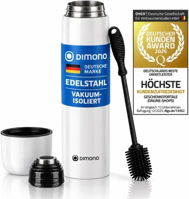 Obrázek produktu pro Dvoustěnná termoska bílá 1000 ml