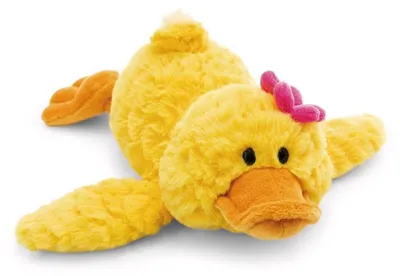 Produktbild von Kuscheltier Ente Pooline 25cm liegend