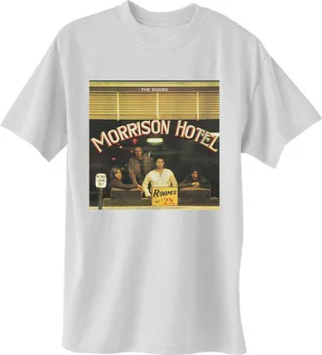 Immagine prodotto di The Doors - Maglietta Morrison Hotel Uomo X-Large - Bianco
