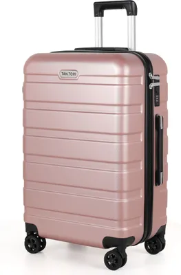 Produktbild von Mofut Hartschalen-Trolley L, Trolleys Hartschalen Leicht ABS Handgepäck Hartschalen-Koffer, 4 Rollen, Trolley Rollkoffer Reisekoffer