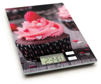 Imagen del producto de Báscula de cocina - magdalena rosa