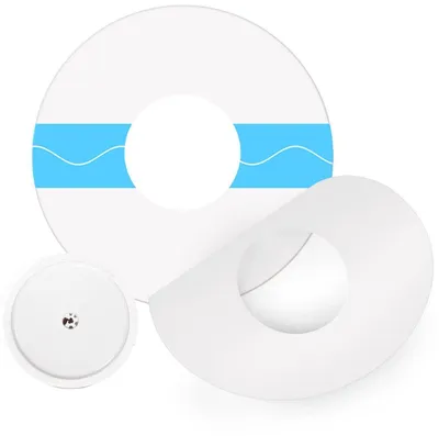 Produktbild von Pflaster für Freestyle Libre 1 & 2 Sensor, transparent, 40 Stück, wasserfest, hautfreundlich