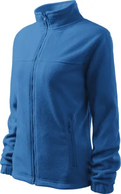 Produktbild von Damen Polar Jacke Fleecejacke Polarfleecejacke Pulli Schwarz Pullover Polar-Pulli Warme S Azureblau