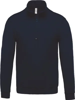 Produktbild von Kariban Herren Sweatshirt Pullover Pulli Sweat Langarmshirt Hoodie, Größe:L, Farbe:Navy Blau