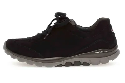 Immagine prodotto di Gabor ROLLINGSOFT scarpe da donna - scarpe da ginnastica sportive stringate nere NUOVO