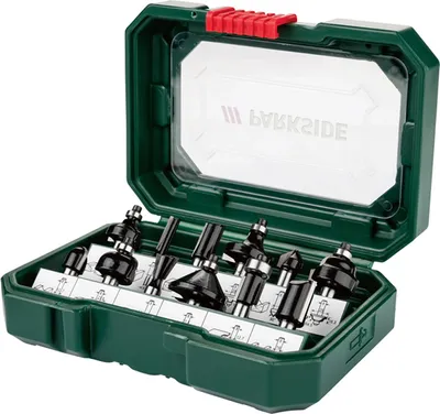 Produktbild von PARKSIDE® Fräsbits für Oberfräse PFB 12 A1