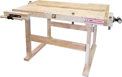 Image de Établis bois double