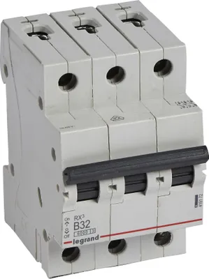 Obrázek produktu pro Legrand RX3, Miniaturní obvodový jistič, Typ B, IP20, 360 - 440 V