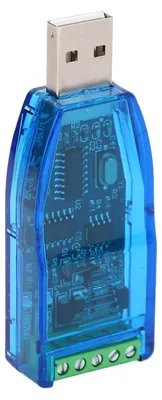 Produktbild von Serieller Port-Adapter, Kabelkonverter, bidirektionales Halbduplex-Industriezubehör, USB auf RS485