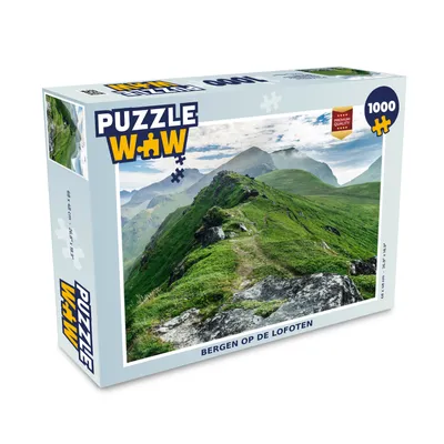 Obrázok produktu pre MuchoWow® Puzzle 1000 ks Hory na Lofotoch