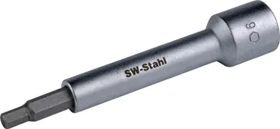 Produktbild von SW-Stahl Steckschlüsselsatz Federbeinstützlager 10365L-6 122mm 23mm 23mm Chrom-Vanadium-Stahl 0,142kg 144g
