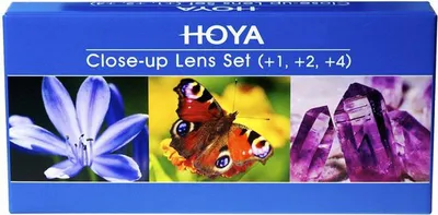 Produktbild von Hoya Close-Up +1/+2/+4 46mm, 4,6 cm, Schwarz, Transparent
