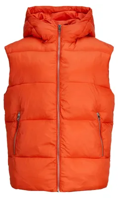 Immagine prodotto di Gilet imbottito da donna JJXX Jxbillie, modello OTW Sn, colore Poinciana, taglia S