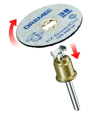 Produktbild von DREMEL® EZ SpeedClic: Metall-Trennscheiben, 12er-Pack