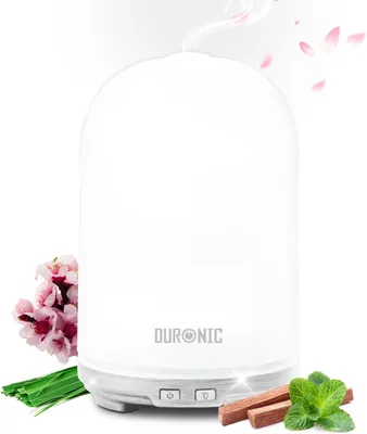 Produktbild von Duronic AD13 Aroma Diffuser, Diffuser mit 100 ml Wassertank, Diffusor für ätherische Öle, Raumduft als Lufterfrischer, Duftsprüher für Duftöl