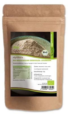 Produktbild von Mynatura  Weizenkeime gemahlen - Spermidin - ab 250g
