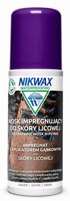 Zdjęcie produktu dla Środek do pielęgnacji obuwia Nikwax Wosk do skóry licowej w płynie 100ml