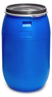 Produktbild von Garronda 220L Plastikfass Lebensmittelfass aus HDPE-Kunststoff Regentonne für Garten GD-0078, Blau