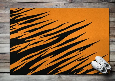 Produktbild von Fußmatte Aussen - Schuhmatte Haustür- Schmutzfangmatte Türvorleger - Outdoor Teppich Schmutzfänger - 150x100 cm - Tigergürtel