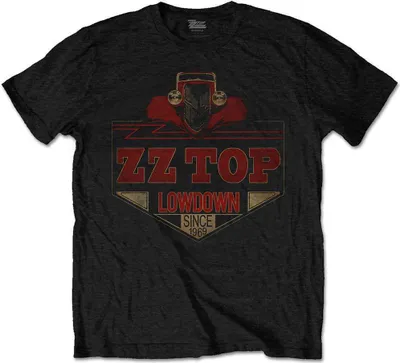 Zdjęcie produktu dla ZZ Top Lowdown Black M Koszulka