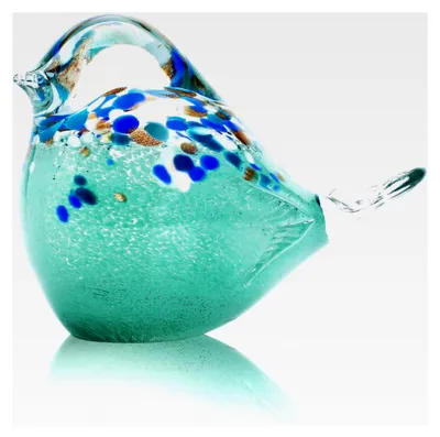 Produktbild von Handgefertigte Glasvogel-Figuren als Dekoration und Sammlerstücke