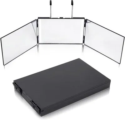 Productafbeelding van Famanu Vouwspiegel 360 graden - Multifunctionele, verstelbare vouwspiegel