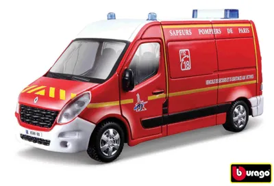 Image de Bburago 1:50 Urgence - Renault Master