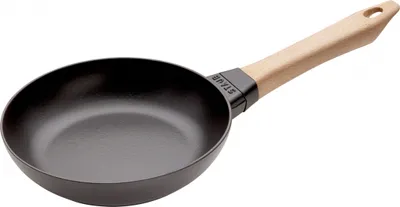 Produktbild von Staub 40511-951-0, Rund, Allzweckpfanne, Schwarz, Emaille, -20 °C, 260 °C