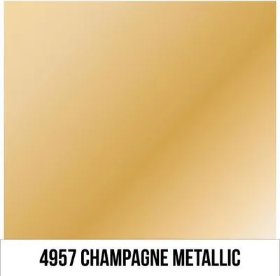 Produktbild von POLI-TAPE POLI-FLEX TURBO Flexfolie METALLIC, A4 - Farbe: 4957 champagner