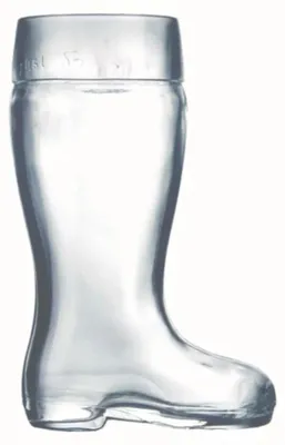 Produktbild von Stölzle Bierstiefel Glas 125cl Füllstrich 1000ml Packung 1 Stück