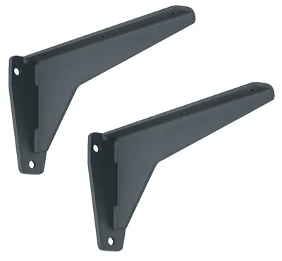 Productafbeelding van Zware Plankdrager - Staal - Grijs - 2 Stuks