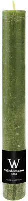 Produktbild von INNA-GLAS Tafelkerze AURORA, olivgrün, 28cm, Ø3,5cm, 30h - Germany - Stabkerze