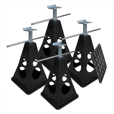 Zdjęcie produktu dla 750kg Stützbock-Set 4er Kunststoff 360808