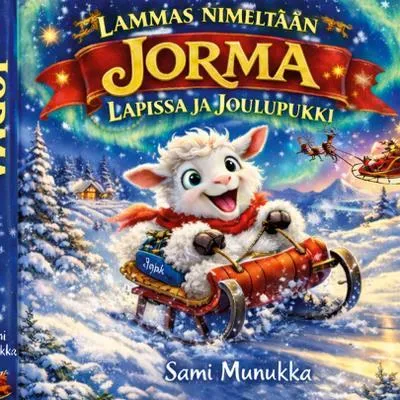 Produktbild von Lammas nimeltään Jorma – Kinderbuch über Freundschaft und Mut in Lappland mit dem Weihnachtsmann