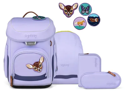 Produktbild von Ergobag Cubo WaldBärsucher - 5-teiliges Schulranzenset, Farbe:waldbärsucher