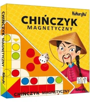 Zdjęcie produktu dla Chińczyk magnetyczny - Kukuryku