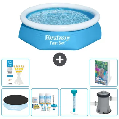 Image de Bestway Fast Set rond - 244 x 61 cm - 7 pièces  S52