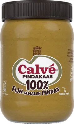 Produktbild von Calvé Erdnussbutter fein 100% Erdnüsse Glas 600 Gramm
