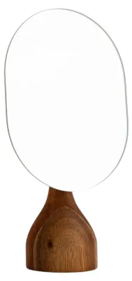 Produktbild von HOMLA MELKARO-Spiegel, oval, 14 × 7 × 16,5 cm