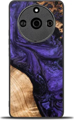 Image de Housse en bois Bewood Unique - Violet pour Realme 11 Pro / 11 Pro+