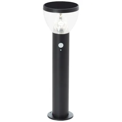 Produktbild von LED Außensockellampe mit Solar & Bewegungsmelder  & 430lm - 52 cm