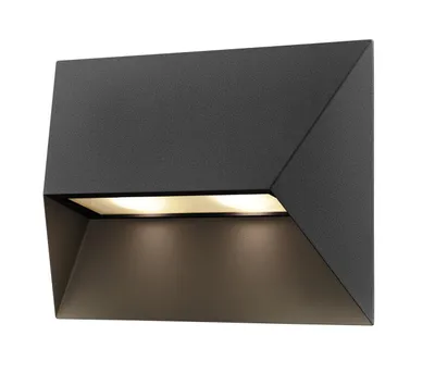 Produktbild von Nordlux Pontio 27 Wandleuchte schwarz GU10 IP54 2218191003