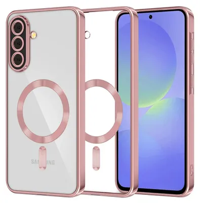Obrázok produktu pre Techsuit Luxury Crystal MagSafe – puzdro na Samsung Galaxy A36 5G / A56 5G – ružový