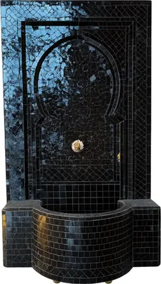 Immagine prodotto di Fontana da giardino Marrakech fontana da interno in mosaico originale marocchino alta 130 cm | fontana come decorazione del giardino decorazione della terrazza e del balcone | fontana con pompa per una cascata rilassante